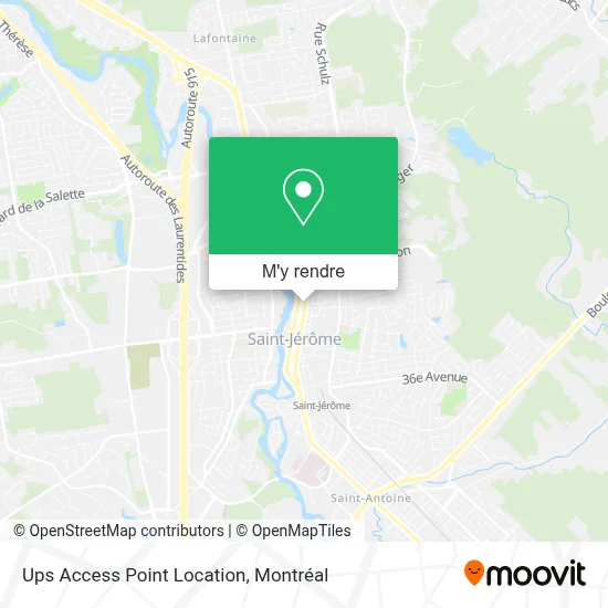 Ups Access Point Location plan