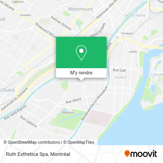 Ruth Exthetica Spa plan