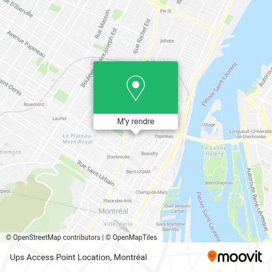 Ups Access Point Location plan