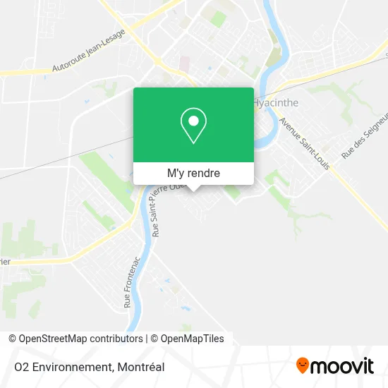 O2 Environnement plan
