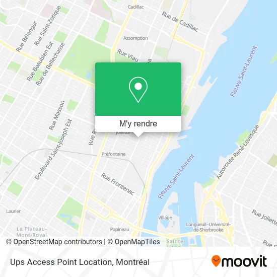 Ups Access Point Location plan