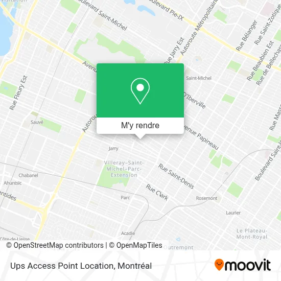 Ups Access Point Location plan