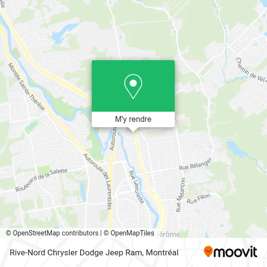 Rive-Nord Chrysler Dodge Jeep Ram plan