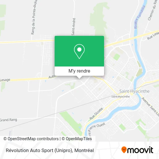 Révolution Auto Sport (Unipro) plan
