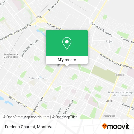 Frederic Charest plan