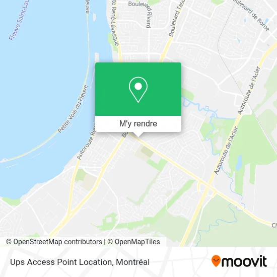 Ups Access Point Location plan