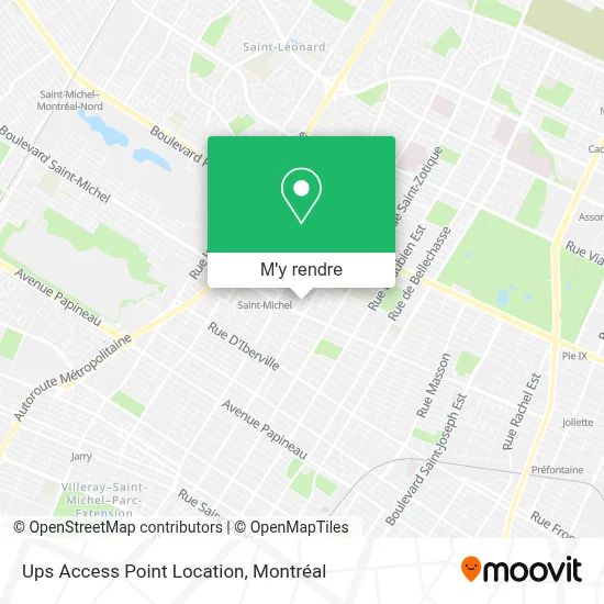 Ups Access Point Location plan
