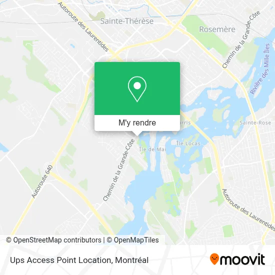 Ups Access Point Location plan