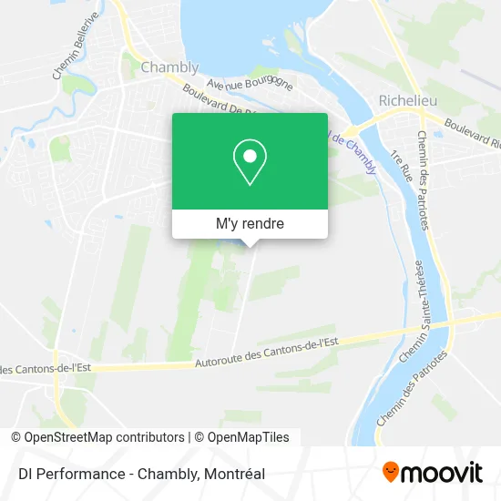 Dl Performance - Chambly plan