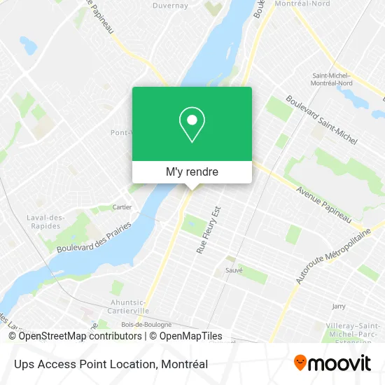 Ups Access Point Location plan
