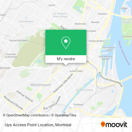 Ups Access Point Location plan