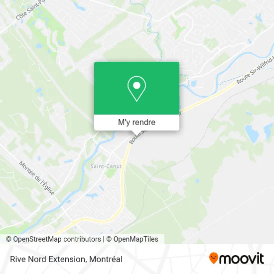 Rive Nord Extension plan