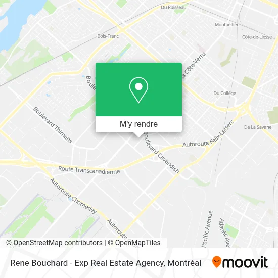 Rene Bouchard - Exp Real Estate Agency plan