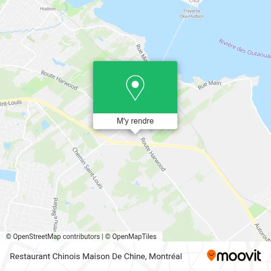 Restaurant Chinois Maison De Chine plan