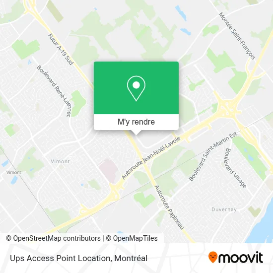 Ups Access Point Location plan