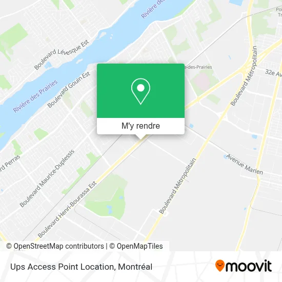Ups Access Point Location plan