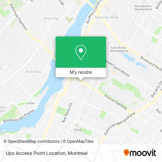 Ups Access Point Location plan