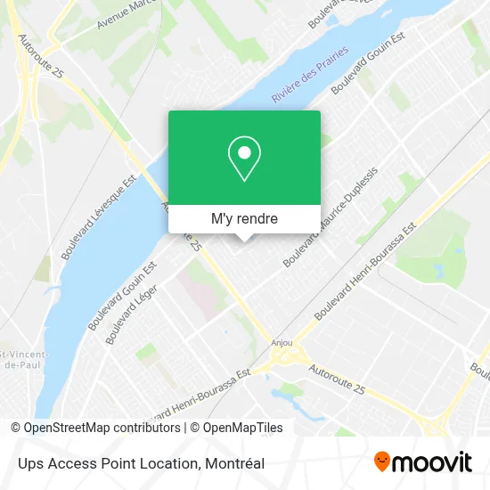 Ups Access Point Location plan