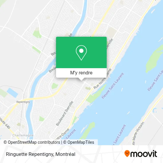 Ringuette Repentigny plan
