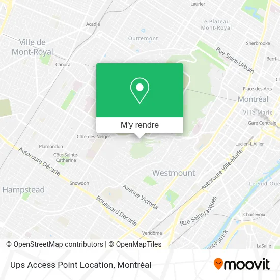 Ups Access Point Location plan