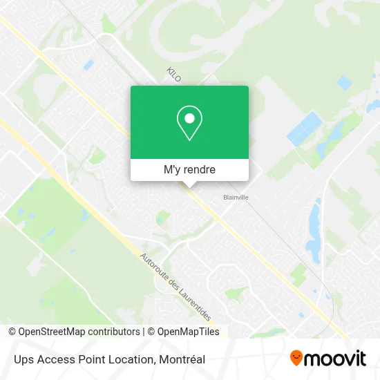 Ups Access Point Location plan