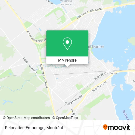 Relocation Entourage plan