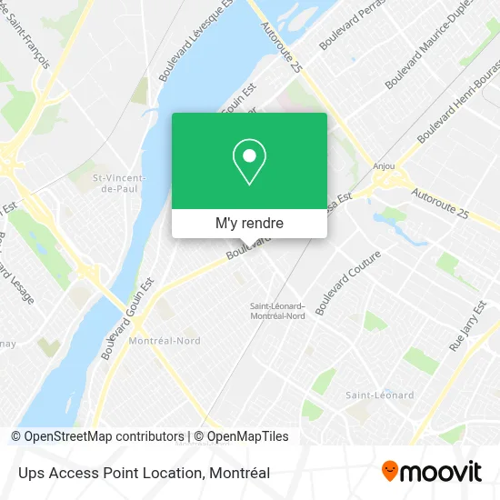 Ups Access Point Location plan