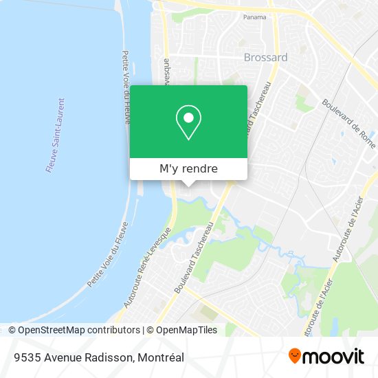 9535 Avenue Radisson plan