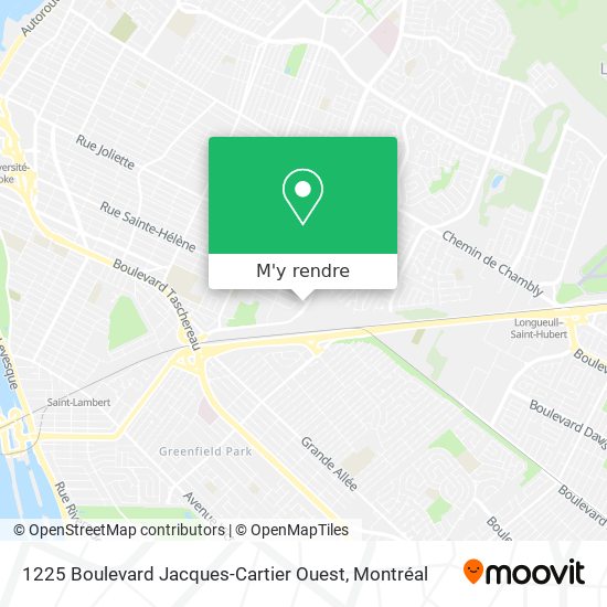 1225 Boulevard Jacques-Cartier Ouest plan