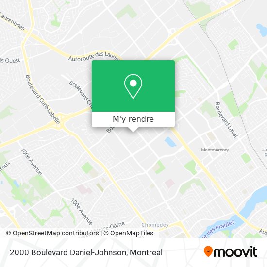 2000 Boulevard Daniel-Johnson plan