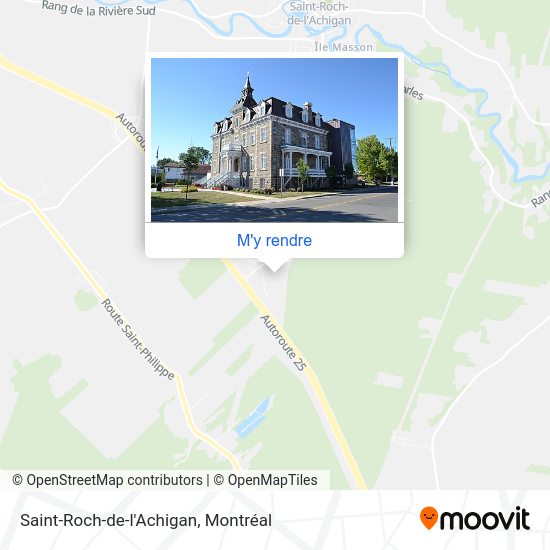 Comment aller à SaintRochdel'Achigan à SaintRochDeL'Achigan en bus