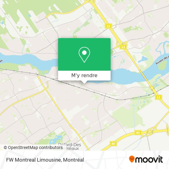 FW Montreal Limousine plan