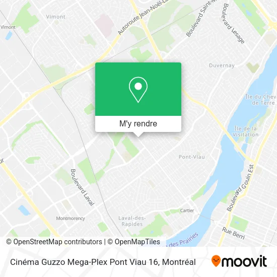 Cinéma Guzzo Mega-Plex Pont Viau 16 plan