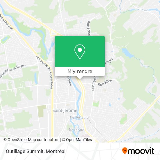 Outillage Summit plan