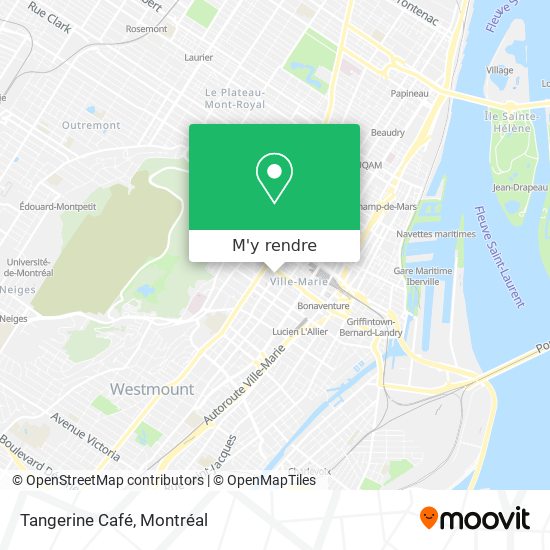 Tangerine Café plan