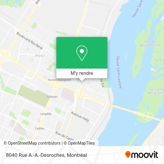 8040 Rue A.-A.-Desroches plan