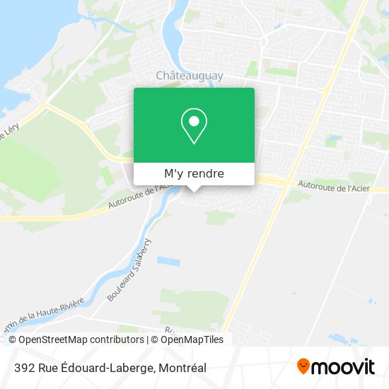 392 Rue Édouard-Laberge plan