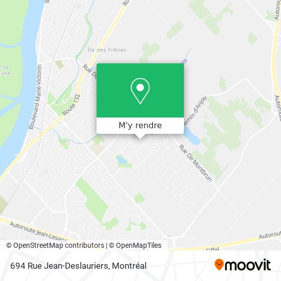 694 Rue Jean-Deslauriers plan
