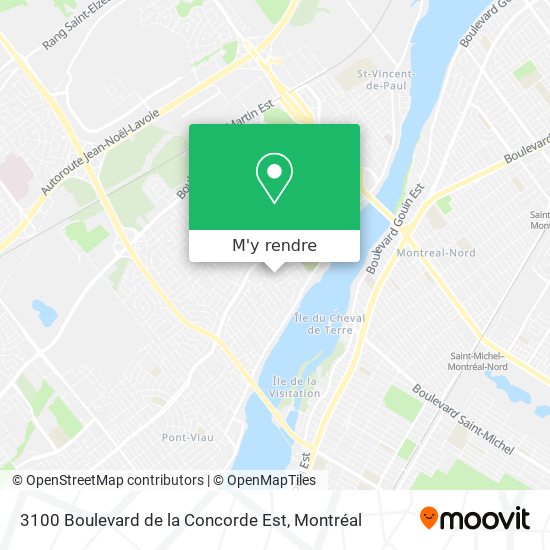 3100 Boulevard de la Concorde Est plan