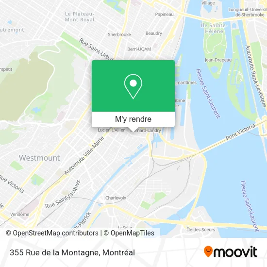 355 Rue de la Montagne plan