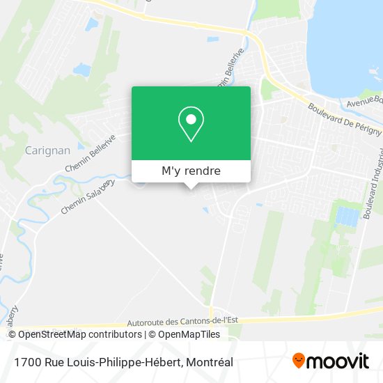 1700 Rue Louis-Philippe-Hébert plan