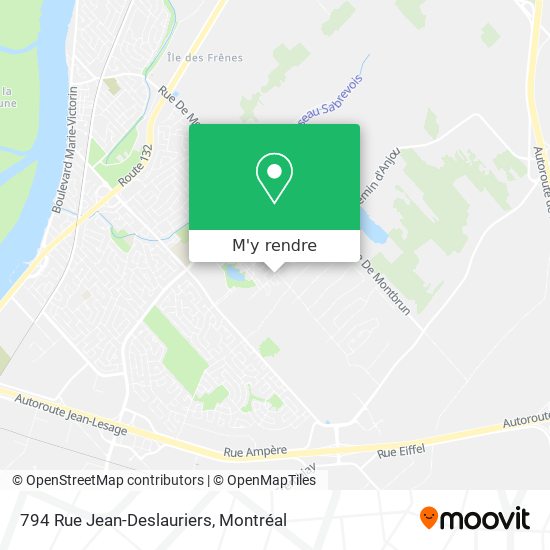 794 Rue Jean-Deslauriers plan