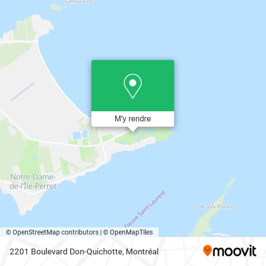 2201 Boulevard Don-Quichotte plan