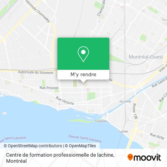 Comment Aller A Centre De Formation Professionnelle De Lachine A Lachine En Bus Metro Ou Train