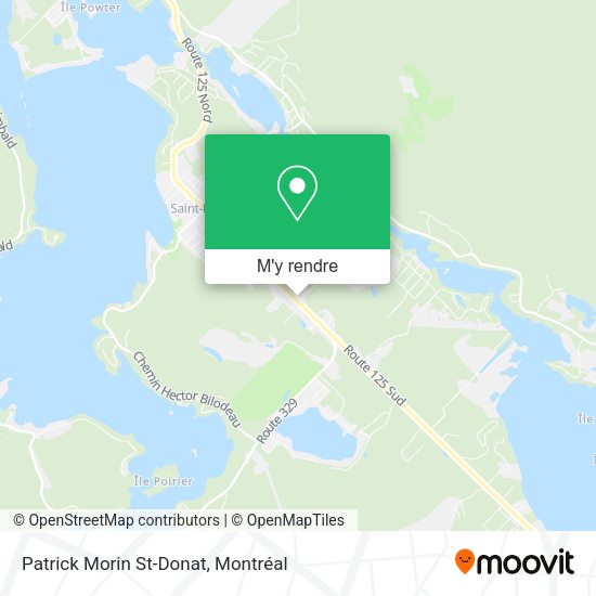 Patrick Morin St-Donat plan