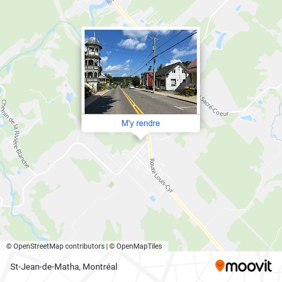 St-Jean-de-Matha plan