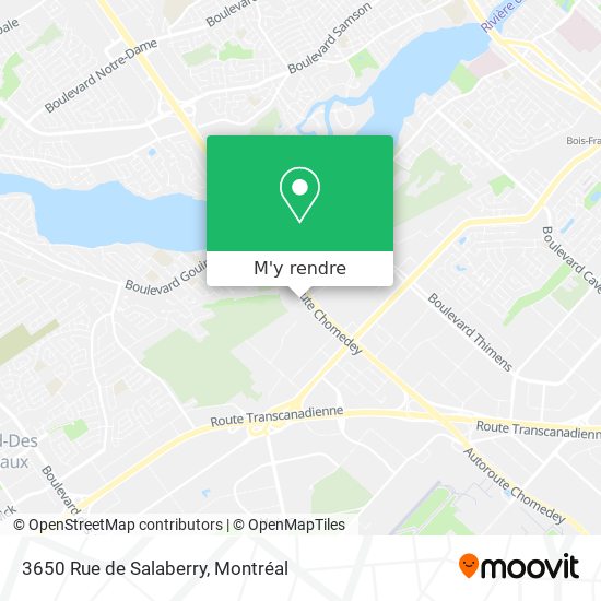 3650 Rue de Salaberry plan