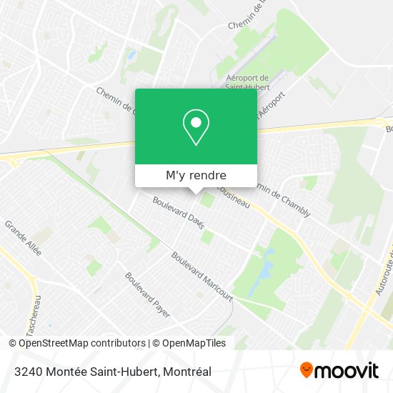 3240 Montée Saint-Hubert plan