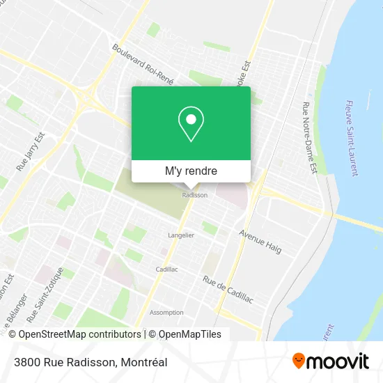 3800 Rue Radisson plan