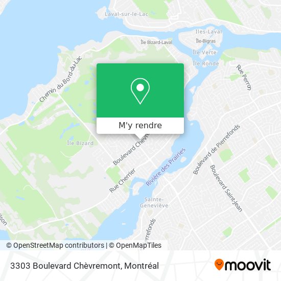 3303 Boulevard Chèvremont plan